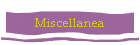 Miscellanea