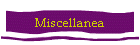 Miscellanea